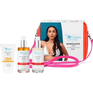 The Organic Pharmacy x Serena Bute Orange Body Set - крем для кожи головы + масло для тела + крем для тела