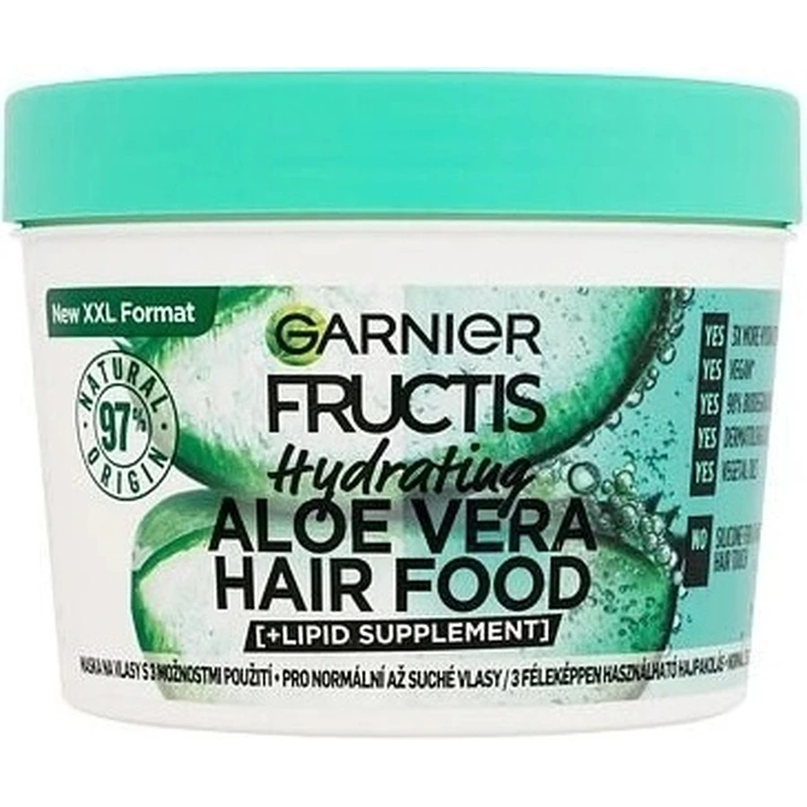 Garnier Fructis Hair Food Зволожуюча маска з алое вера для нормального та сухого волосся, 400 мл 1×400 мл, маска для волосся: ціни та характеристики