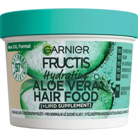 Garnier Fructis Hair Food Зволожуюча маска з алое вера для нормального та сухого волосся, 400 мл 1×400 мл, маска для волосся: ціни та характеристики