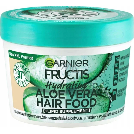 Garnier Fructis Hair Food Зволожуюча маска з алое вера для нормального та сухого волосся, 400 мл 1×400 мл, маска для волосся: ціни та характеристики