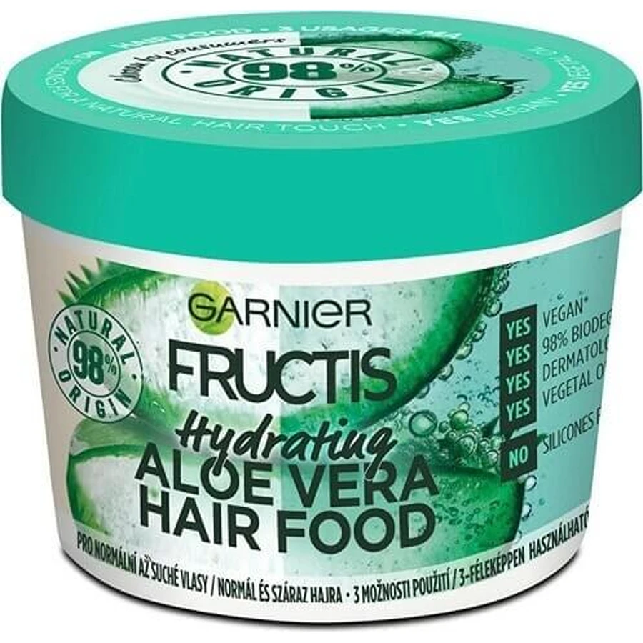 Garnier Fructis Hair Food Зволожуюча маска з алое вера для нормального та сухого волосся, 400 мл 1×400 мл, маска для волосся: ціни та характеристики