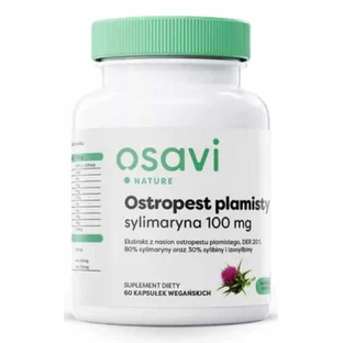 Силімарин розторопші плямистої Osavi 100 мг, 60 капсул