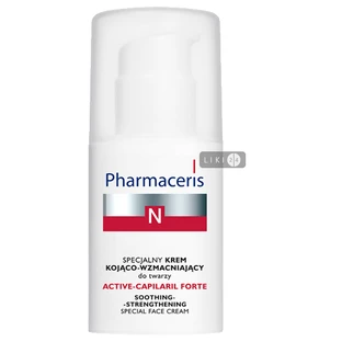 Крем для обличчя Pharmaceris Active-Capilaril заспокійливо-зміцнюючий, 30 мл