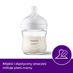 Avent Natural Response, стеклянная бутылочка с реагирующей соской, поток 2, SCY930/01, с рождения, 120 мл: цены и характеристики