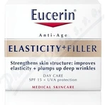 Денний крем Eucerin HYALURON-FILLER+ELASTICITY 1×50 мл, що заповнює глибокі зморшки: ціни та характеристики