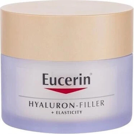 Денний крем Eucerin HYALURON-FILLER+ELASTICITY 1×50 мл, що заповнює глибокі зморшки: ціни та характеристики