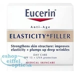 Денний крем Eucerin HYALURON-FILLER+ELASTICITY 1×50 мл, що заповнює глибокі зморшки: ціни та характеристики