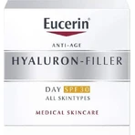 Денний крем Eucerin HYALURON-FILLER+ELASTICITY 1×50 мл, що заповнює глибокі зморшки: ціни та характеристики