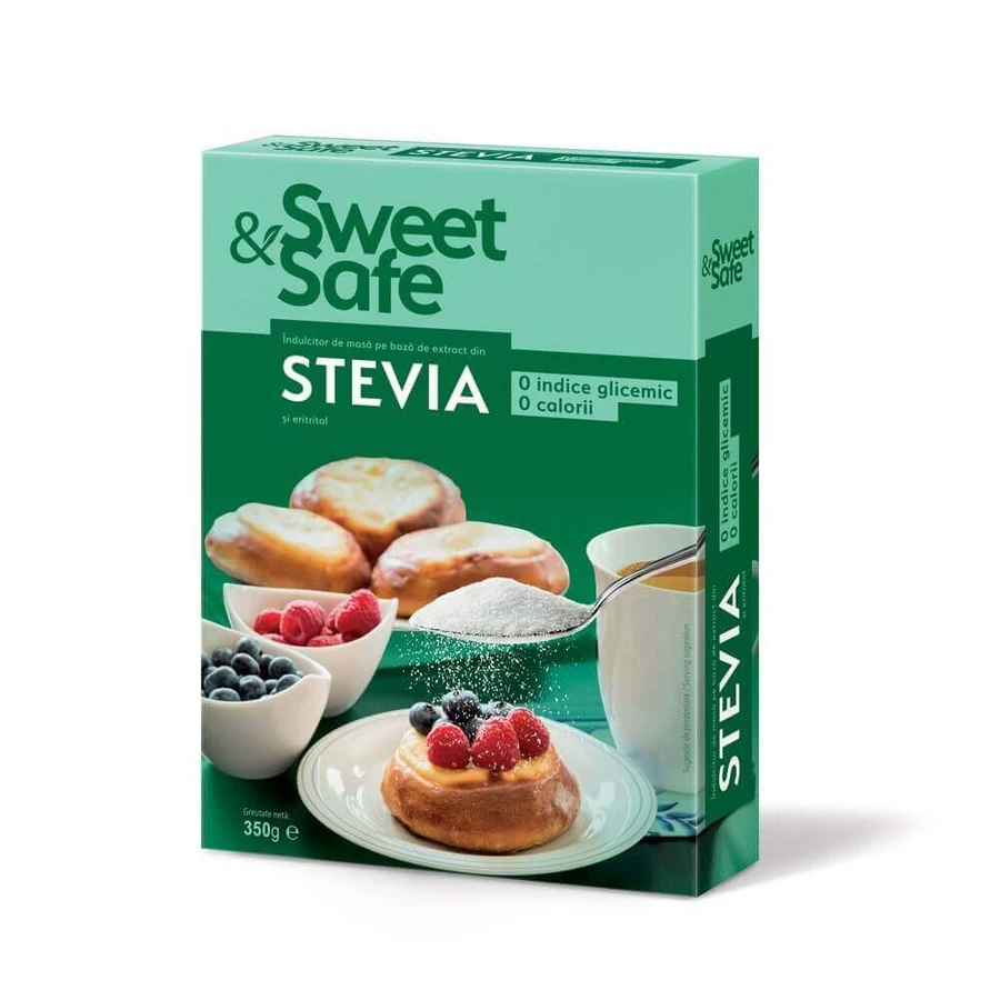 Натуральный подсластитель Sly Nutritia Sweet & Safe Stevia, 350 г: цены и характеристики