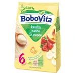 Каша из муки BoboVita, 3 фрукта, безмолочная, после 6 месяцев, 180 г: цены и характеристики