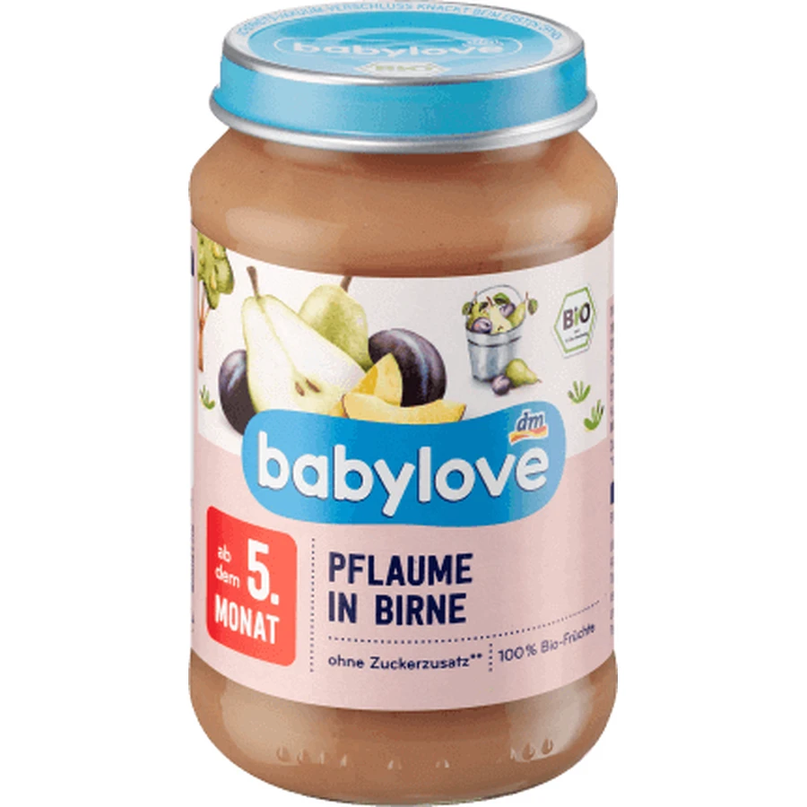 Babylove Сливовое пюре и ЭКО, 5+ пара, 190 г: цены и характеристики