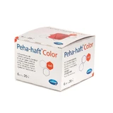 Самоклеюча еластична стрічка Peha-haft Colour, червона (932460), 6 см х 20 м, Hartmann