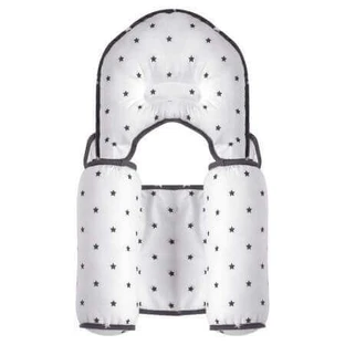 Позиціонер з подушкою проти плагіоцефалії Grey Stars, Sevi Bebe