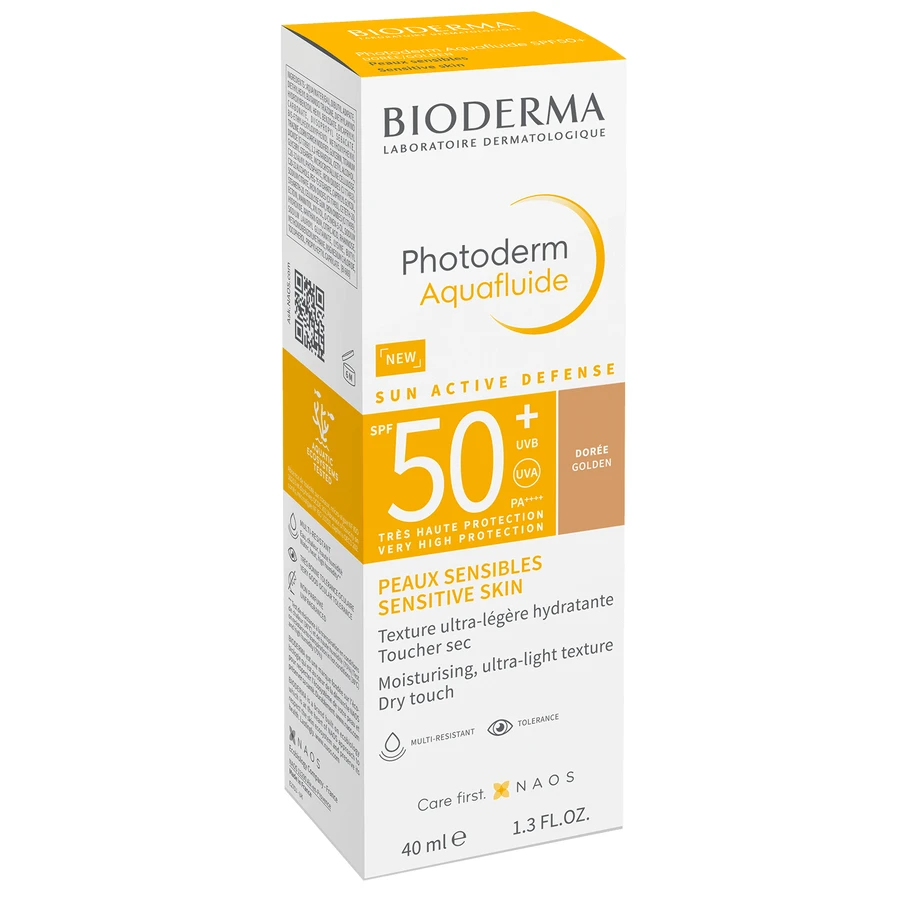 Bioderma Photoderm Aquafluide Флюїд для нормальної шкіри ультралегкий темний SPF 50+, 40 мл: ціни та характеристики