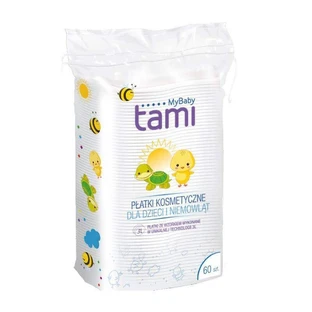 Бавовняні дитячі диски, 60 штук, Tami