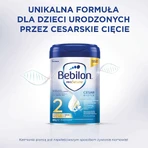 Bebilon Profutura CesarBiotik 2, последующее молоко, после 6 месяцев, 800 г : цены и характеристики