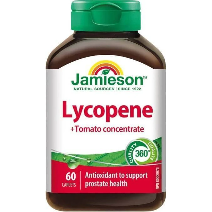 JAMIESON LYCOPEN 10000 мкг 1×60 капс, пищевая добавка: цены и характеристики