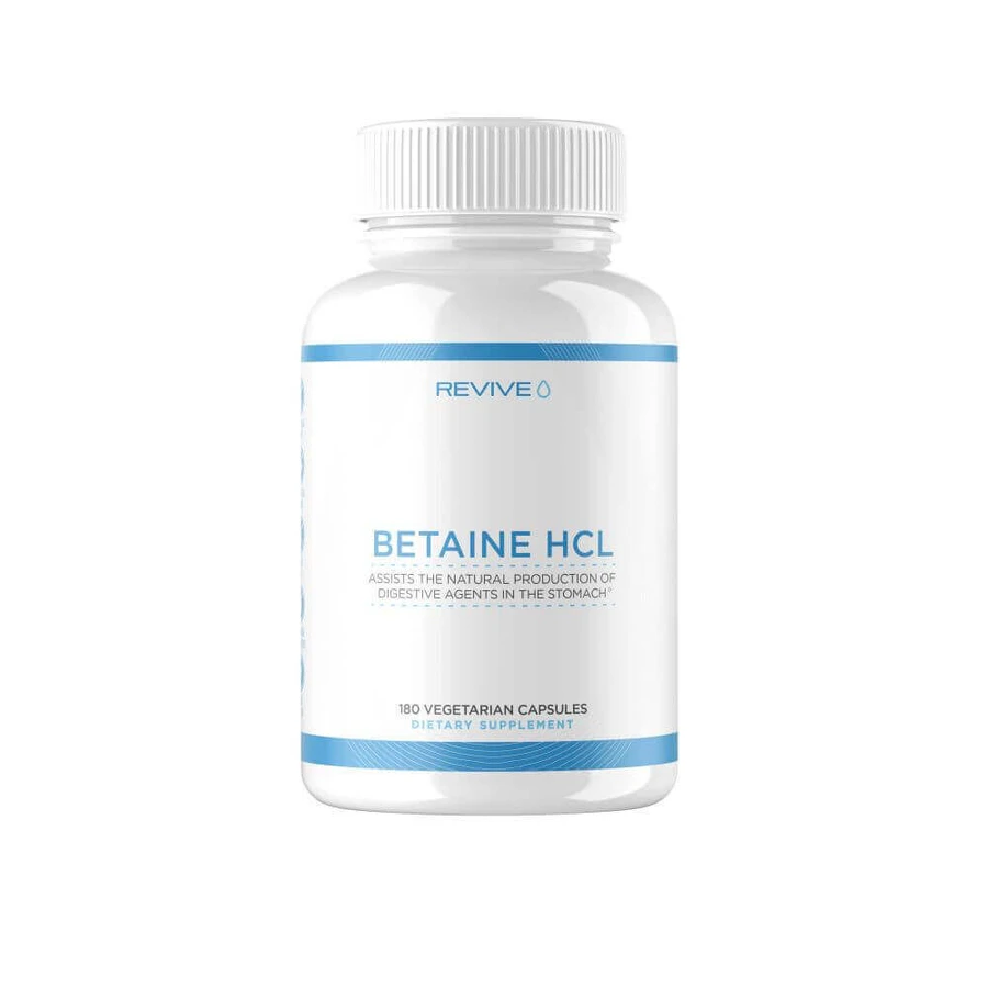 Бетаїн HCL, 180 капсул, Revive: ціни та характеристики
