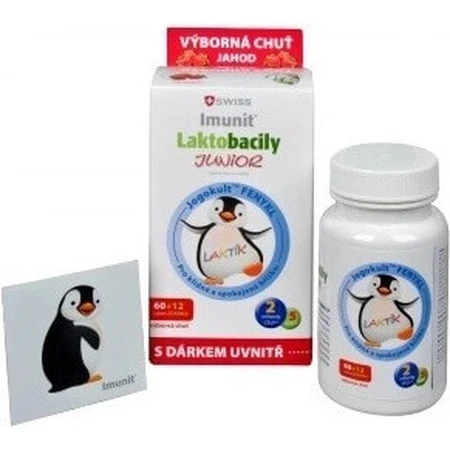 SWISS Lactobacilli JUNIOR Immunit + витамин D3 60+12 табл.+ подарок 1×72 табл, витамины: цены и характеристики