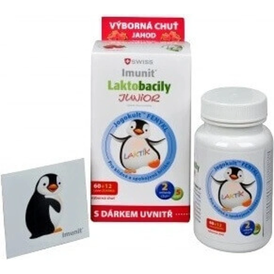 SWISS Lactobacilli JUNIOR Immunit + витамин D3 60+12 табл.+ подарок 1×72 табл, витамины: цены и характеристики