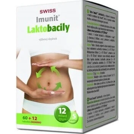 SWISS Lactobacilli JUNIOR Immunit + витамин D3 60+12 табл.+ подарок 1×72 табл, витамины: цены и характеристики