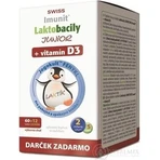 SWISS Lactobacilli JUNIOR Immunit + витамин D3 60+12 табл.+ подарок 1×72 табл, витамины: цены и характеристики