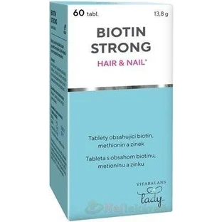 Vitabalans BIOTIN STRONG HAIR&NAIL 1×60 табл, пищевая добавка
