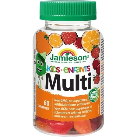 JAMIESON Multi kids GUMMIES 1×60 шт, мультивітамінні, полівітамінні: ціни та характеристики