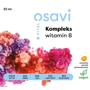 Osavi Vital Vitamin B complex, спрей для полости рта, со вкусом апельсина, 25 мл