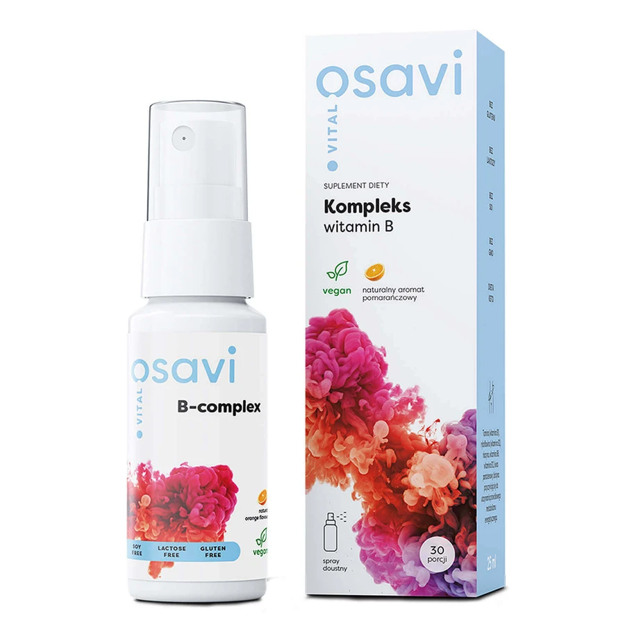 Osavi Vital Vitamin B complex, спрей для полости рта, со вкусом апельсина, 25 мл: цены и характеристики