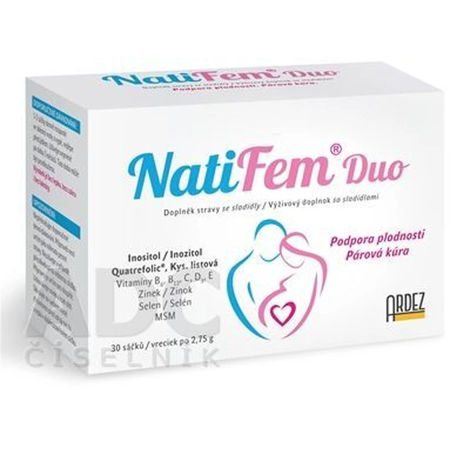 Ardez Pharma NatiFem Duo в саше 30 шт.: цены и характеристики