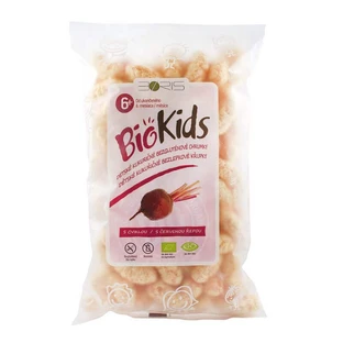 Еко Пуффулеті з червоним буряком, 55 г, Biokids