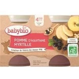 Babybio фруктовый перекус яблоко, клюква 2 x 130 г