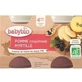 Babybio фруктовый перекус яблоко, клюква 2 x 130 г