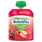 BoboVita Мусс в тюбике, клубника и вино с бананом, после 6 месяцев, 80 г: цены и характеристики