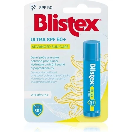 Blistex ULTRA SPF 50+ 1×4,25 г, бальзам для губ: ціни та характеристики