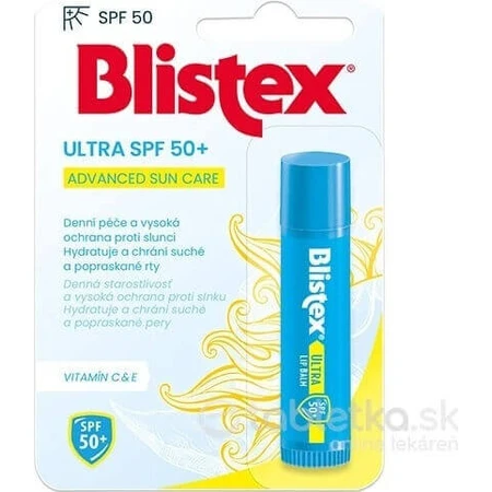 Blistex ULTRA SPF 50+ 1×4,25 г, бальзам для губ: ціни та характеристики