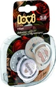 LOVI Динамічна заспокійлива пустушка I Love 3-6м 2 шт
