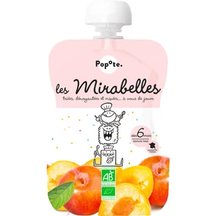 Капсулы Popote Органические мирабели 120 г