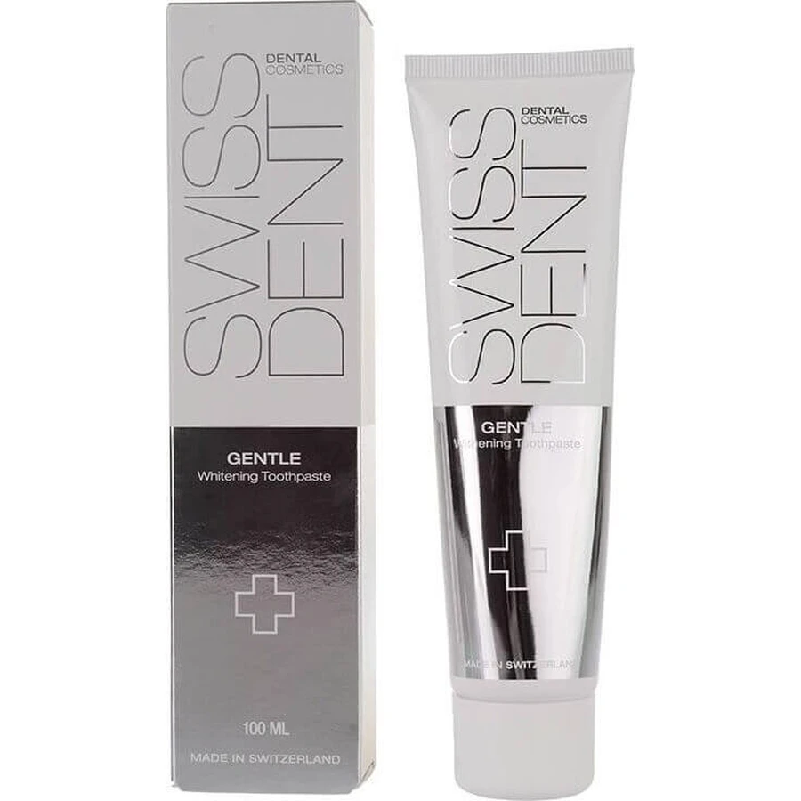 SWISSDENT GENTLE 1×100 мл, отбеливающая паста: цены и характеристики