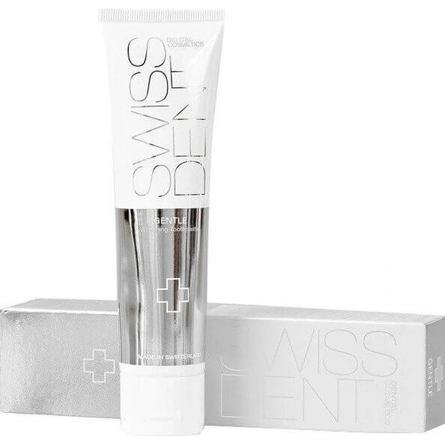 SWISSDENT GENTLE 1×100 мл, отбеливающая паста: цены и характеристики