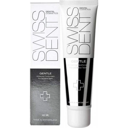 SWISSDENT GENTLE 1×100 мл, отбеливающая паста: цены и характеристики