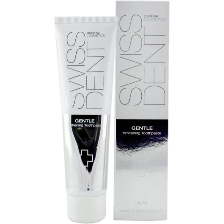 SWISSDENT GENTLE 1×100 мл, отбеливающая паста: цены и характеристики