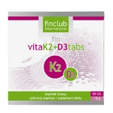 Fin VitaK2+D3tabs, 60 таблеток, Finclub