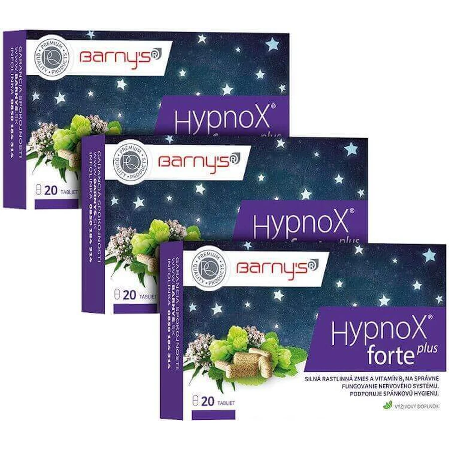 Barny's HypnoX FORTE plus 20 таблеток: цены и характеристики