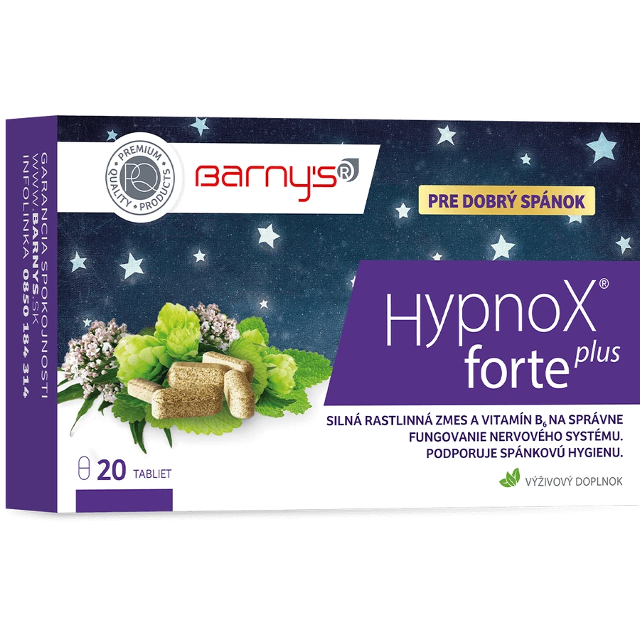 Barny's HypnoX FORTE plus 20 таблеток: цены и характеристики