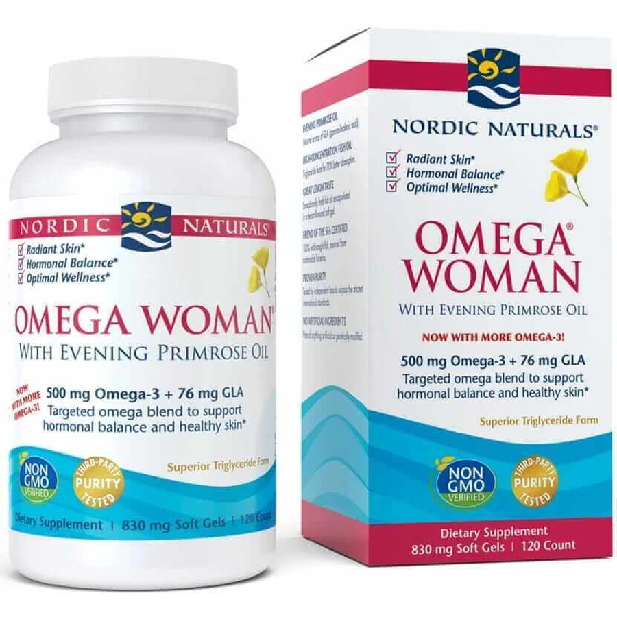 Омега Жінка (120 капс.) Nordic Naturals: ціни та характеристики