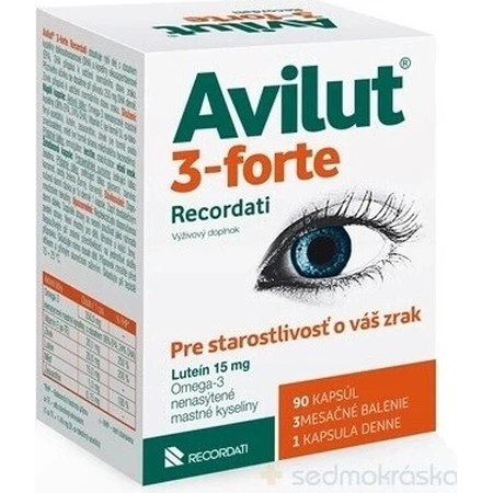 AVILUT 3-forte Recordati: цены и характеристики