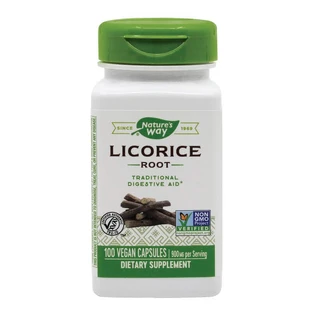 Солодка (Солодка) 450 мг Nature's Way, 100 капсул, Secom
