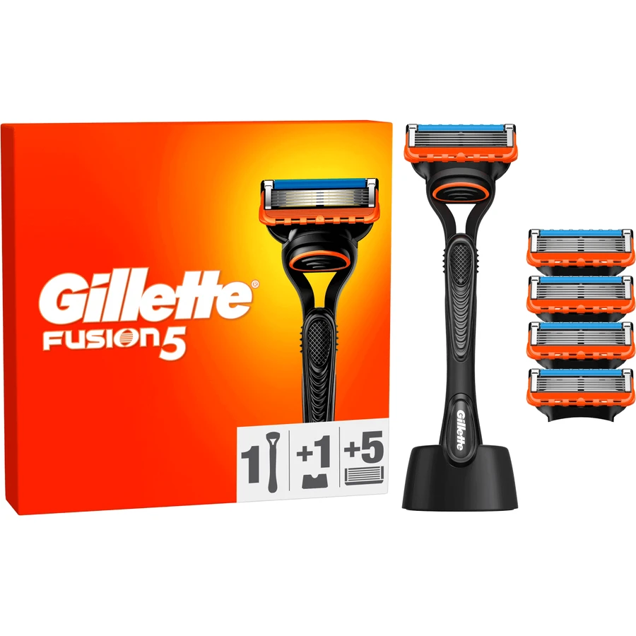 Gillette Fusion5 + головка 5 шт: ціни та характеристики